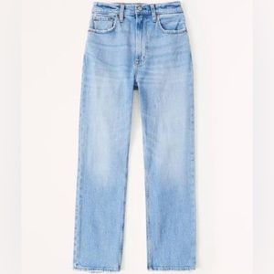 Ultra High Rise Ankle Straight Jean